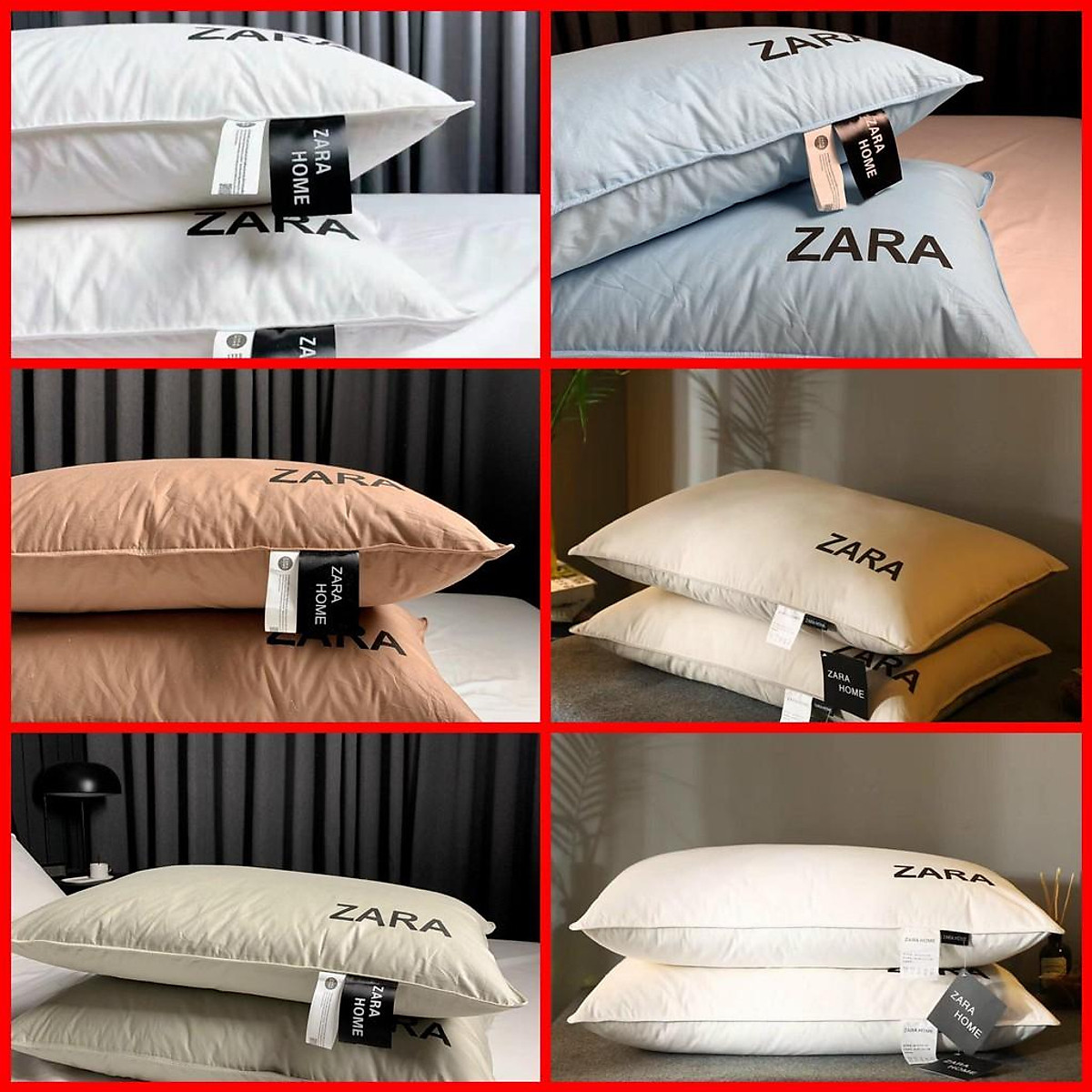 Mua Gối Lông Vũ Zara Home Kháng Khuẩn | Tiki