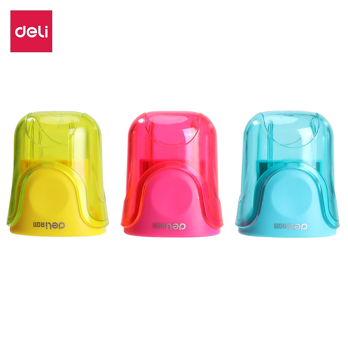 Gọt Chì Mini Deli - Lưỡi Thép Không Gỉ - Hồng/Xanh Dương/Vàng - Màu Ngẫu Nhiên - ER01000 / ER01100