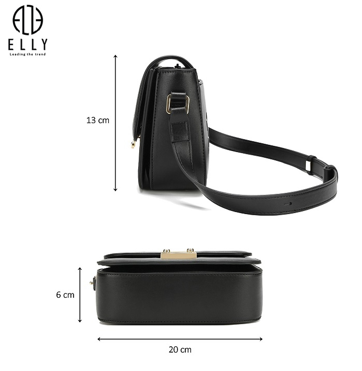 TÚI XÁCH NỮ CAO CẤP DA THẬT ELLY – ET174