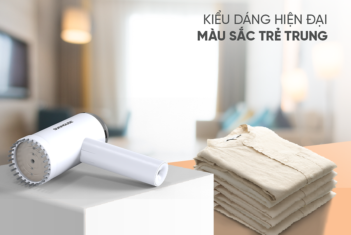 Bàn là hơi nước cầm tay Sunhouse SHD2176 (1000W)- Hàng chính hãng