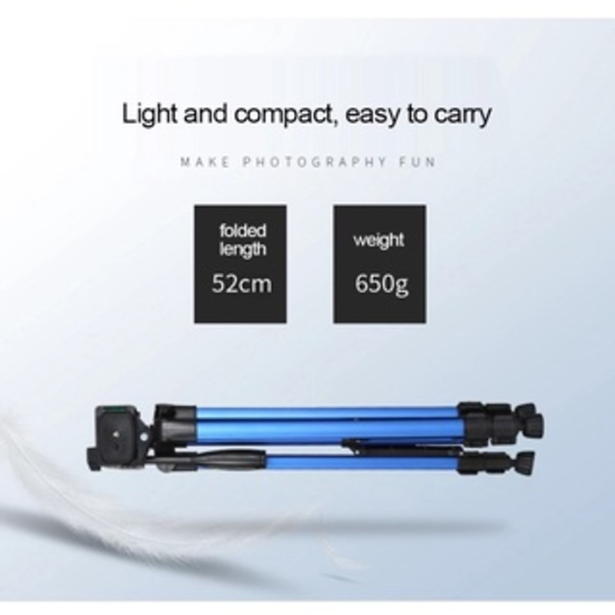 Tripod/ Chân đế điện thoại và máy ảnh MAWA 3366 có remote Bluetooth ( Giao màu ngẫu nhiên) - Hàng chính hãng