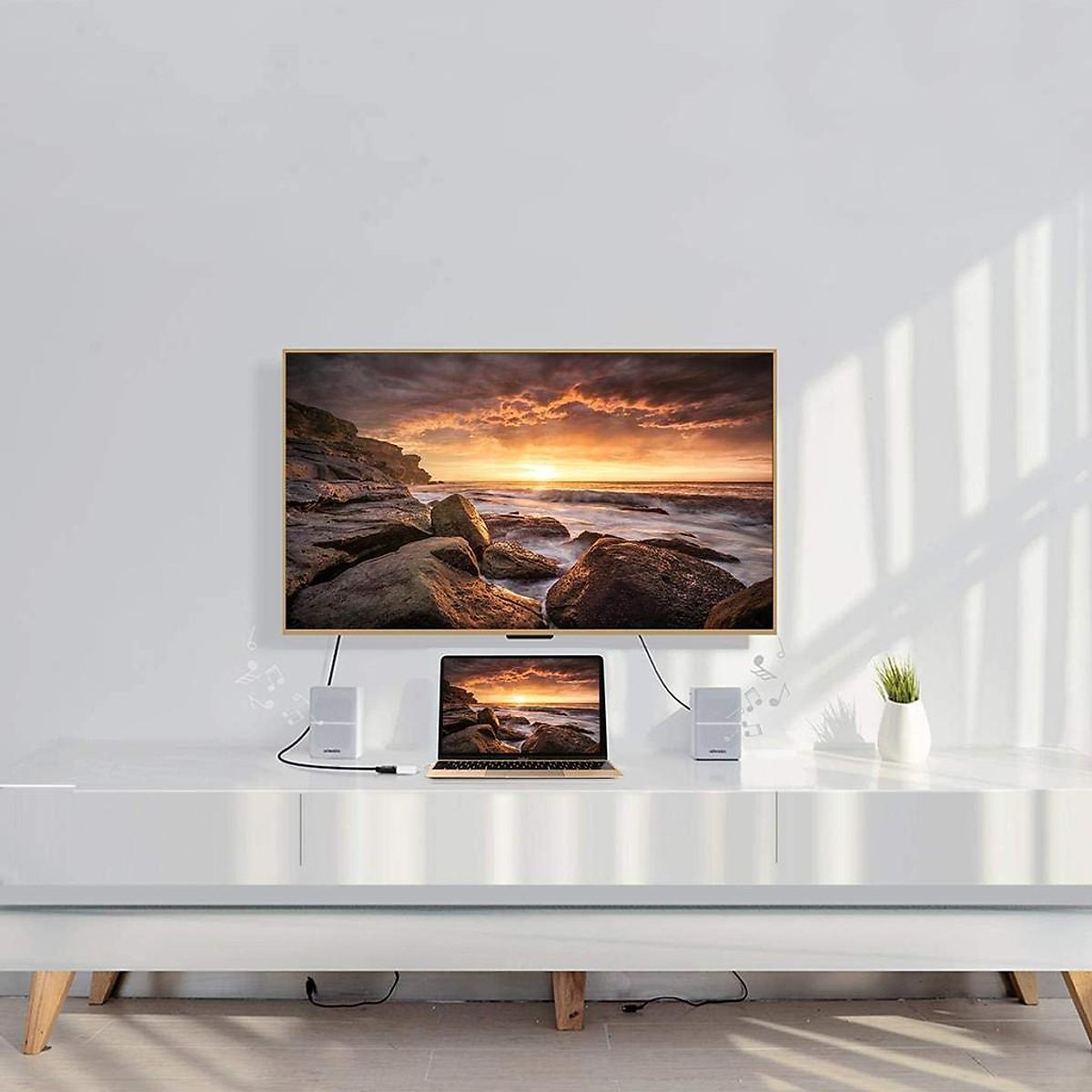 Bộ chuyển đổi Ugreen Type-C sang Displayport MM130