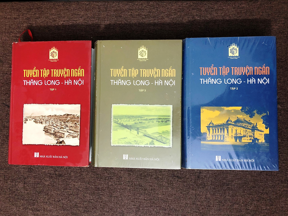 BÌA CỨNG - Tuyển tập truyện ngắn Thăng Long - Hà Nội - Trọn Bộ 3 Tập