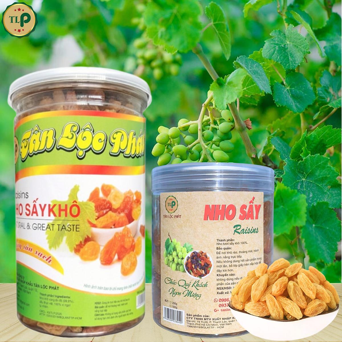 NHO VÀNG SẤY KHÔ TÂN LỘC PHÁT