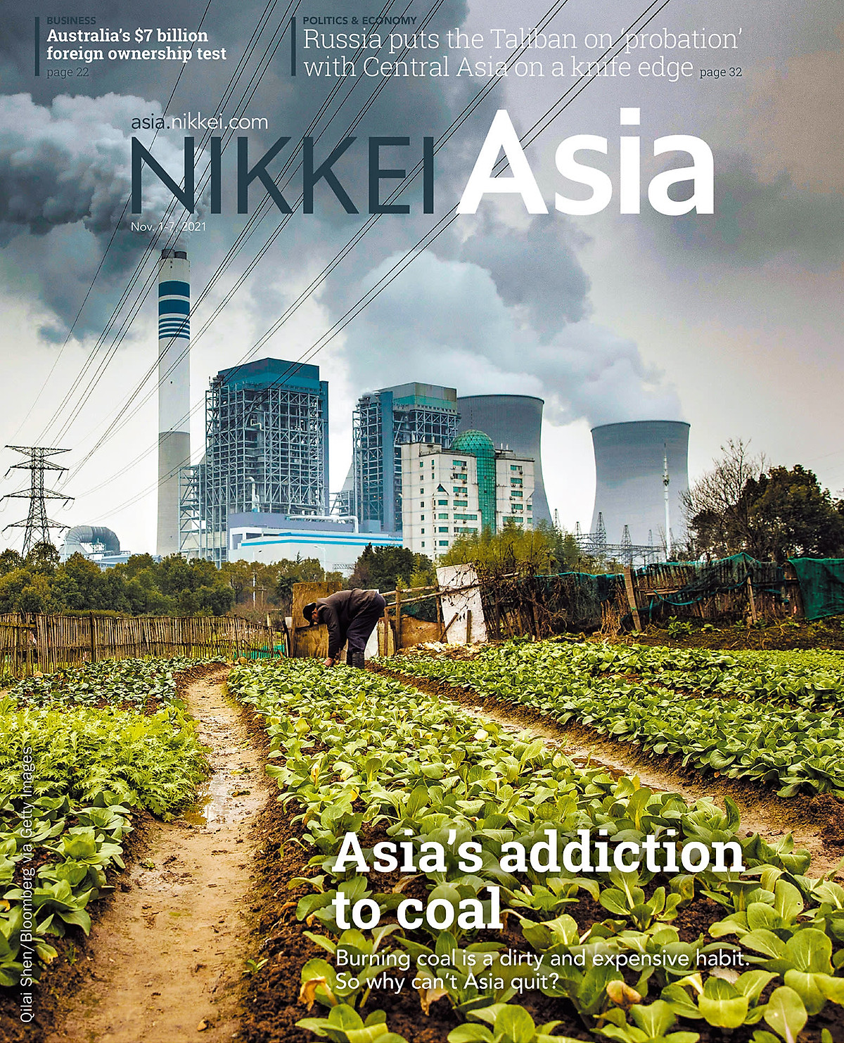 Nikkei Asian Review: Nikkei Asia - 2021: ASIA'S ADDICTION TO COAL - 43.21 tạp chí kinh tế nước ngoài, nhập khẩu từ Singapore
