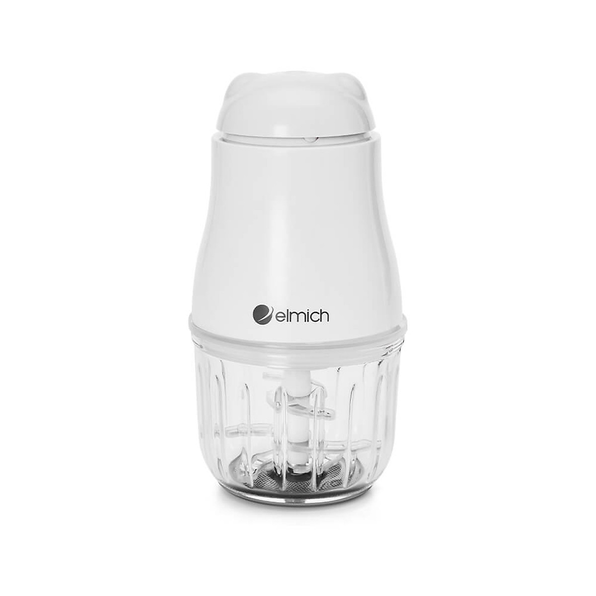Máy xay thịt, xay thực phẩm cho bé Elmich CHE-8665, 6 lưỡi inox 304 xay nhanh, nhuyễn mịn, đảo trộn đồng đều các loại thực phẩm, an toàn tuyệt đối với trẻ nhỏ - Hàng chính hãng