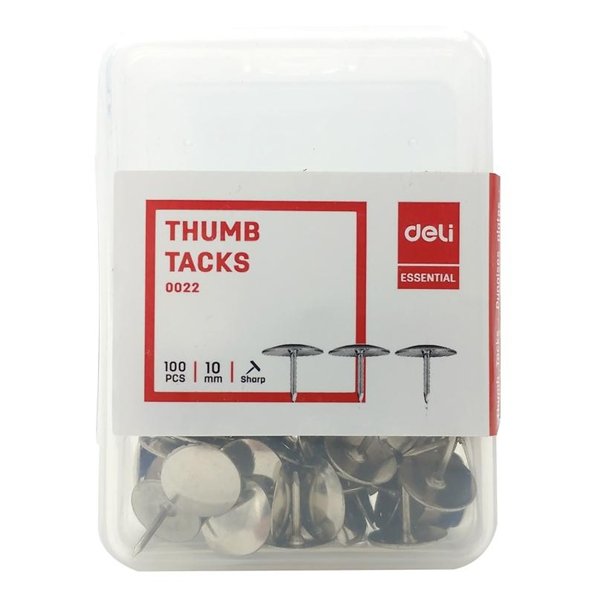 Ghim Mũ Inox Deli 22
