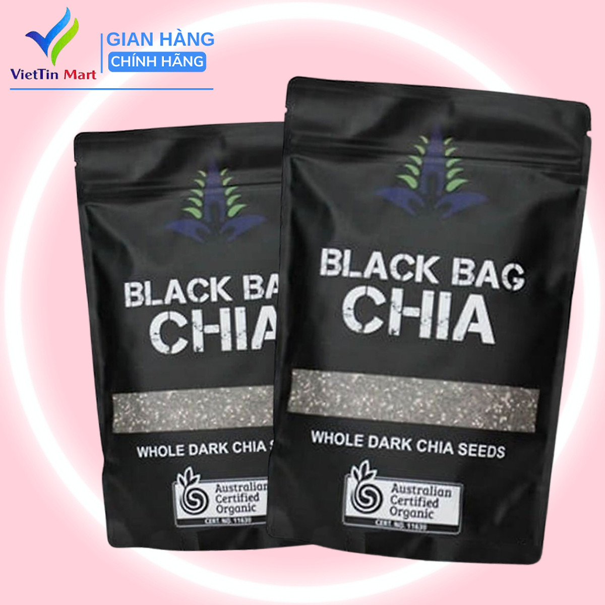 Hạt chia đen BLACK BAG CHIA 500g