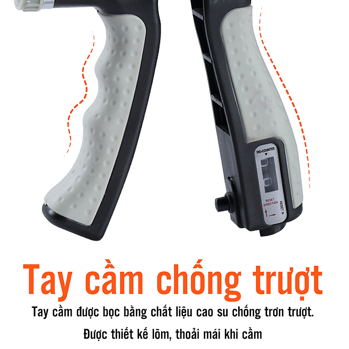 BG Kìm Bóp Tay Có Đếm 5-60kg , Kìm Tập Cơ Tay, Kìm bóp tập tay dụng cụ hỗ trợ tập cơ tay, cẳng tay, Dụng Cụ Tập Gym Tại Nhà Điều Chỉnh Lực