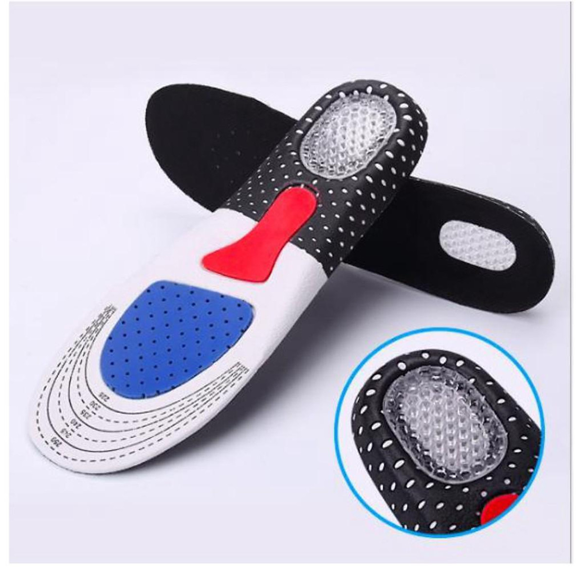 Đế lót Silicone thể thao giảm đau khử mùi Nhật Bản (size Nam 41-46 và Nữ 35-40)