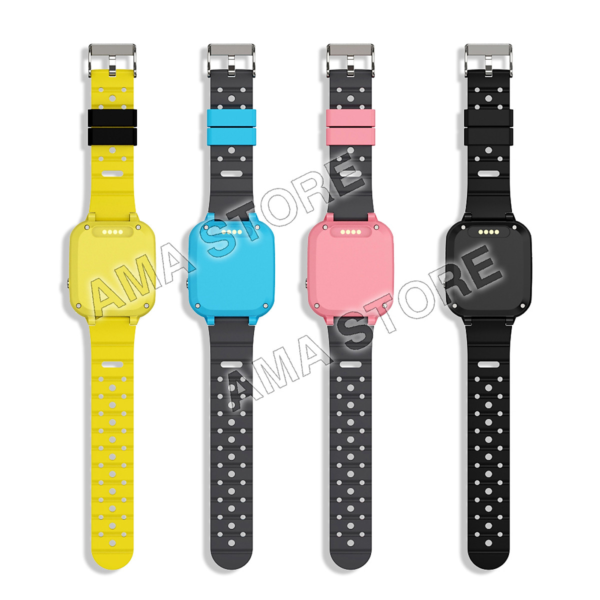 Đồng hồ Thông minh Chống nước IP67 Dành cho Trẻ em nhuẩn AMA Watch Q16S Hàng chính hãng