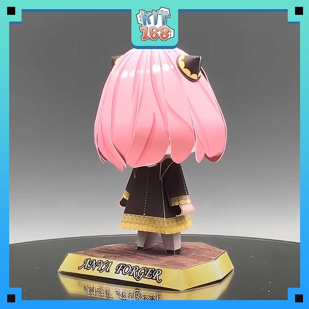 Mô hình giấy Anime Game Chibi Anya ver 4 - Spy x Family + kit hộp ...