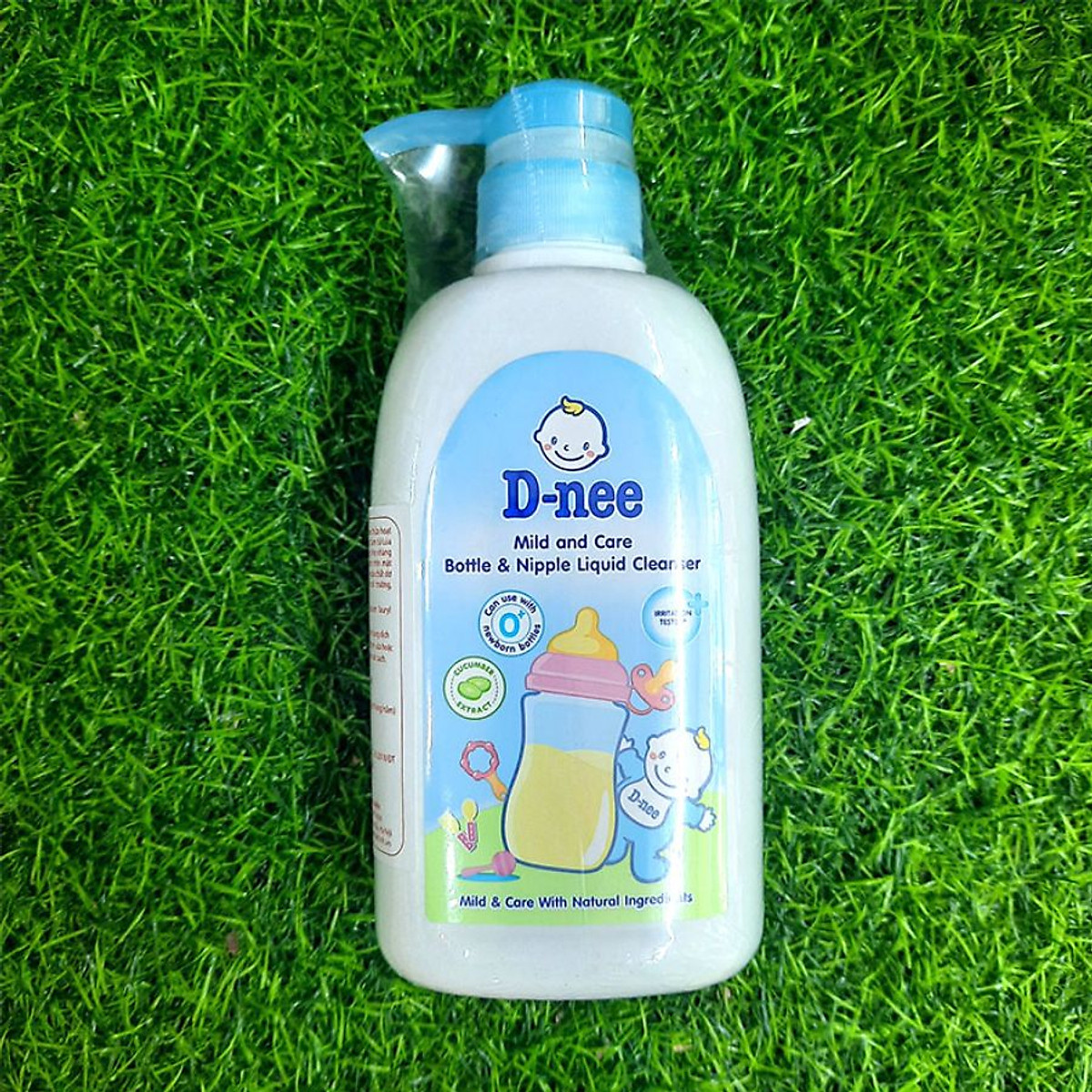 Nước rửa bình sữa D-nee Mild & Care chai 500ml