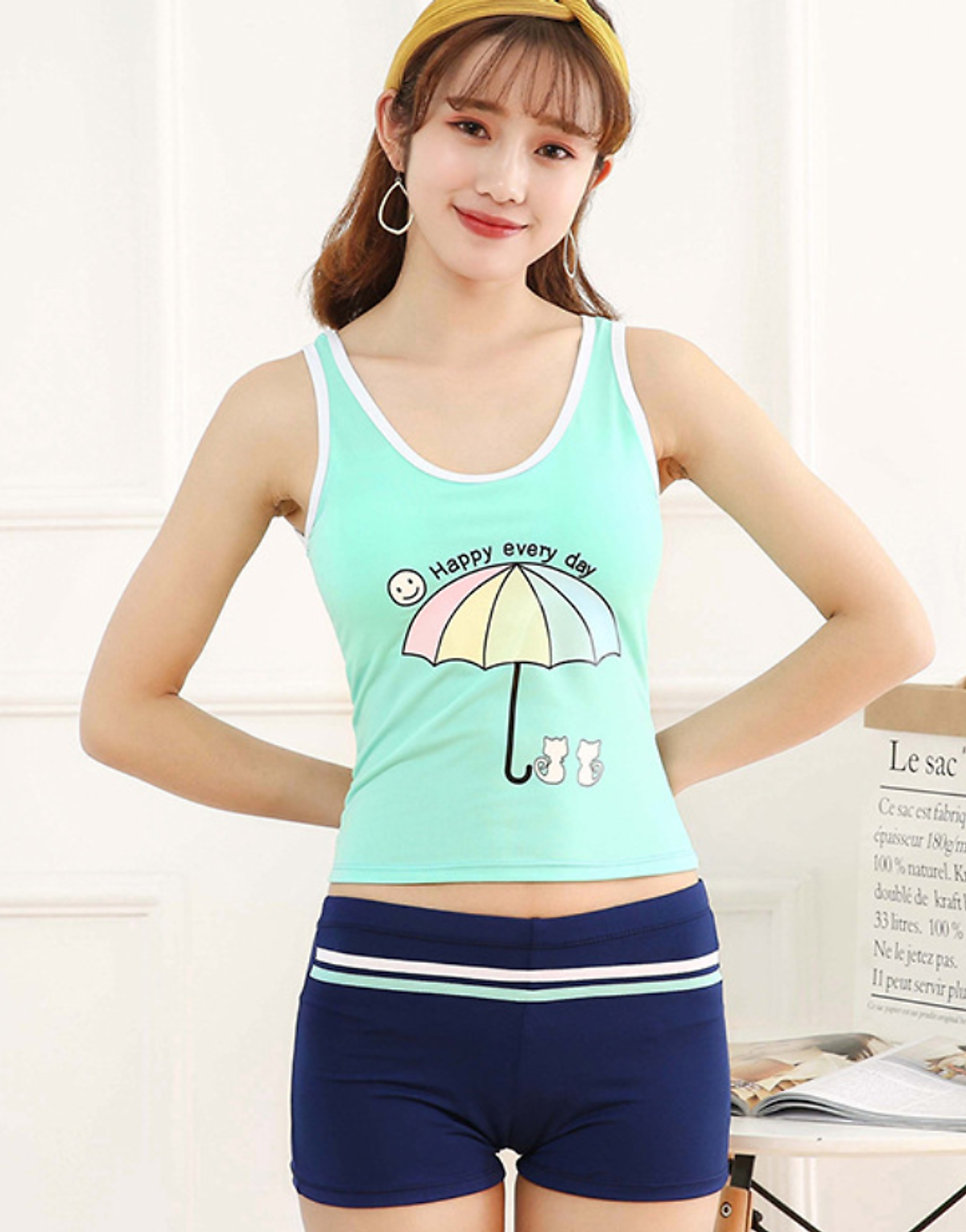 Đồ Bơi Nữ Hai Mảnh Xinh Xắn One Size ATI24 MayHomes Two-Piece Swimwear