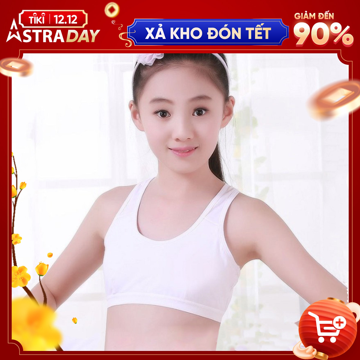 Áo lót học sinh, áo bra bé gái chất cotton siêu mát - ZHS01 - Áo ngực Áo Lót Học Sinh, Áo Bra Bé Gái Chất Cotton Siêu Mát - Zhs01 - Áo Ngực