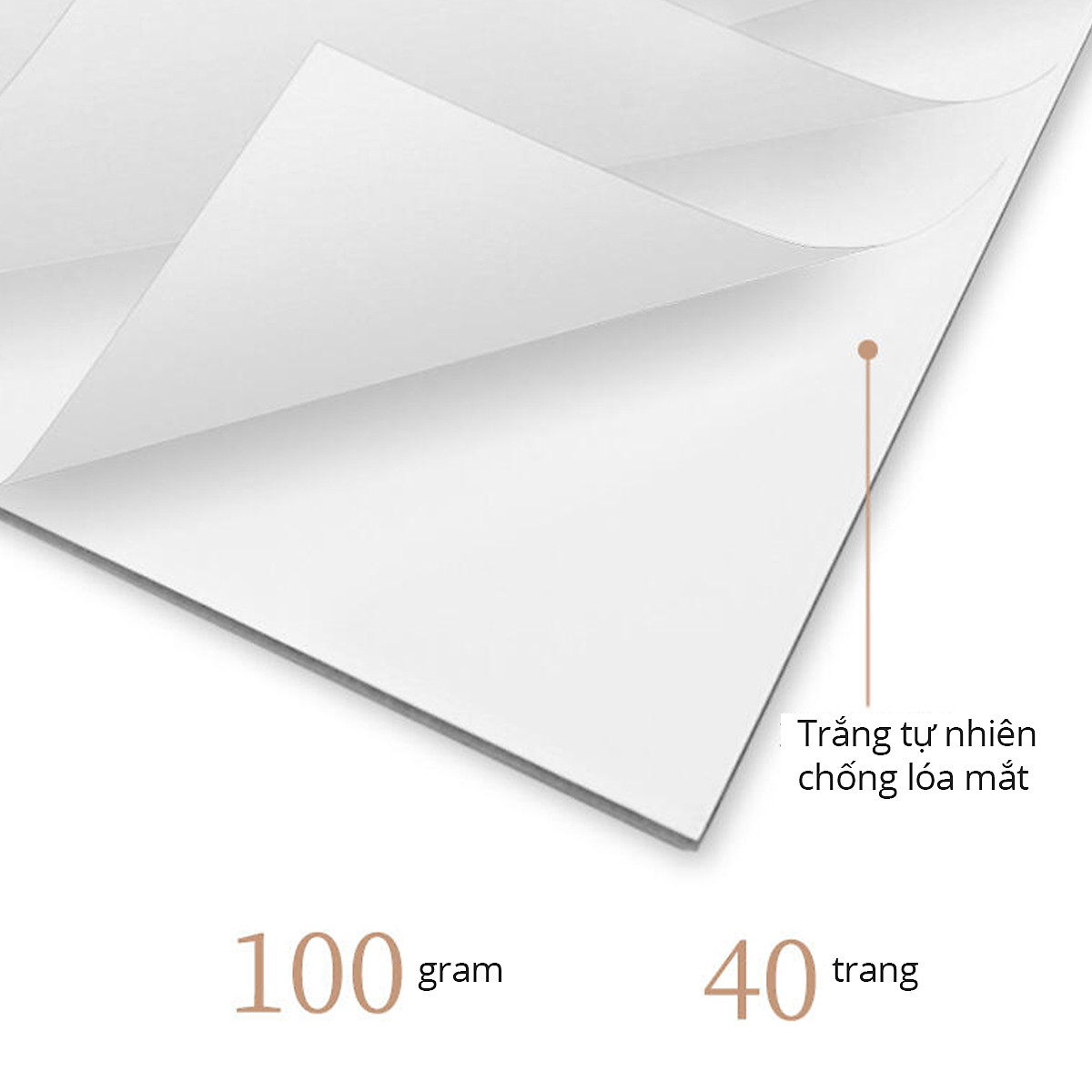 Sổ phác thảo 100gsm 40 trang lò xo kép nhiều kích cỡ Deli - Sketchnote - 1 quyển - 73627 / 73628 / 73633
