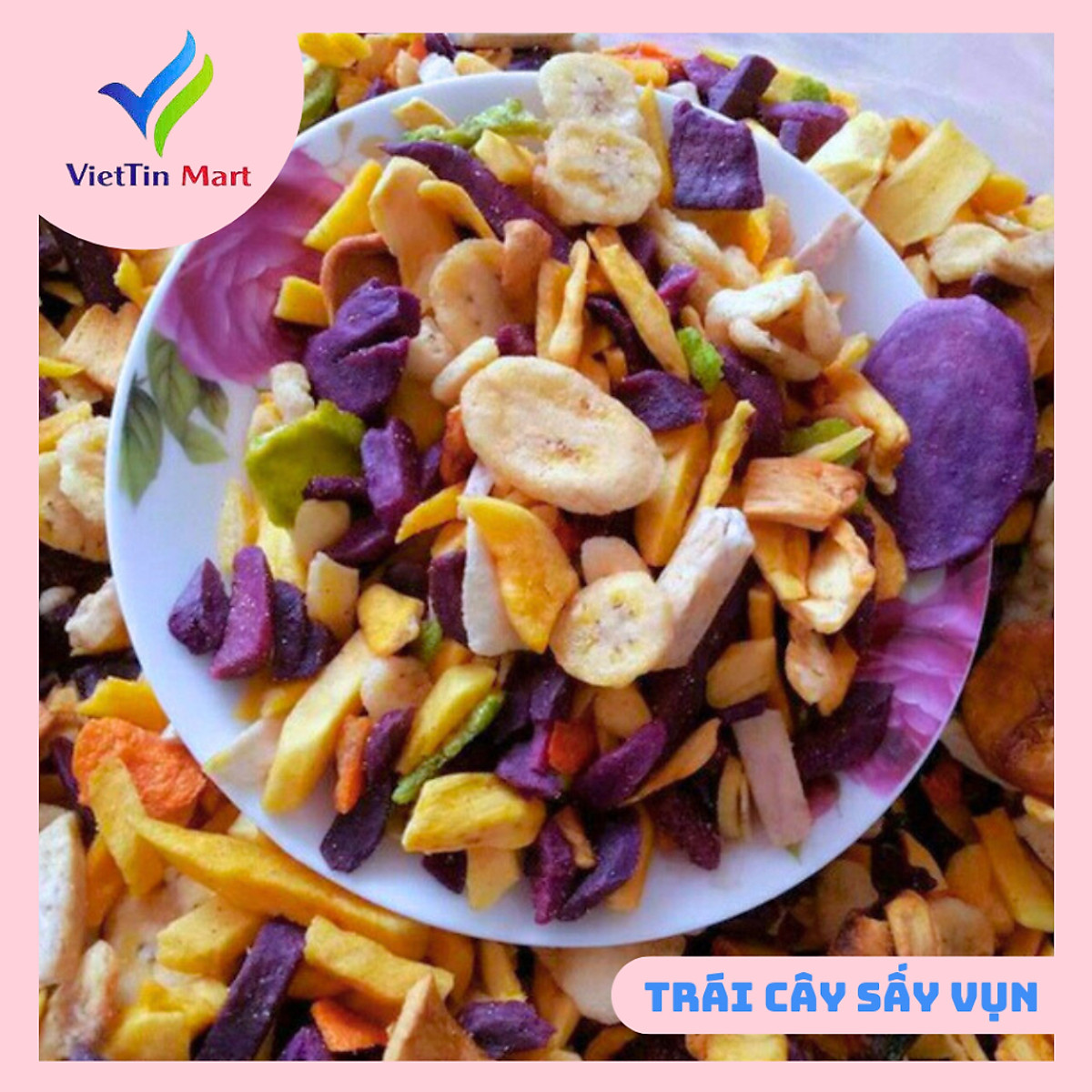 Trái Cây Sấy Thập Cẩm Hàng Vụn 500G