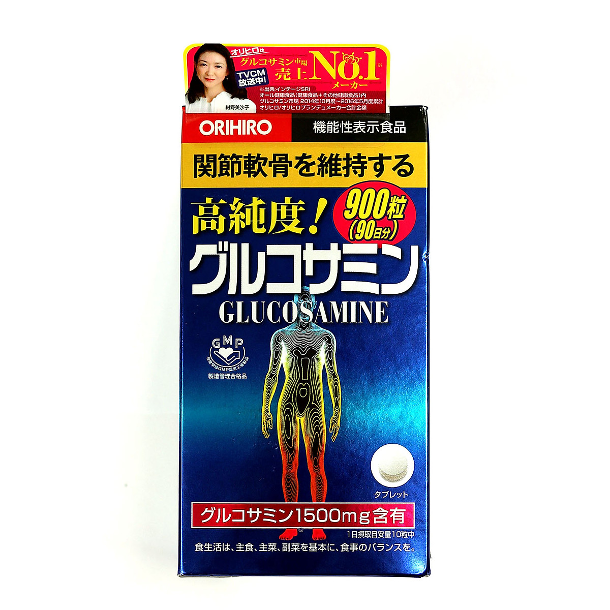 Viên uống Glucosamin Orihiro Nhật Bản (ORIHIRO Hight Pure Glucosamine