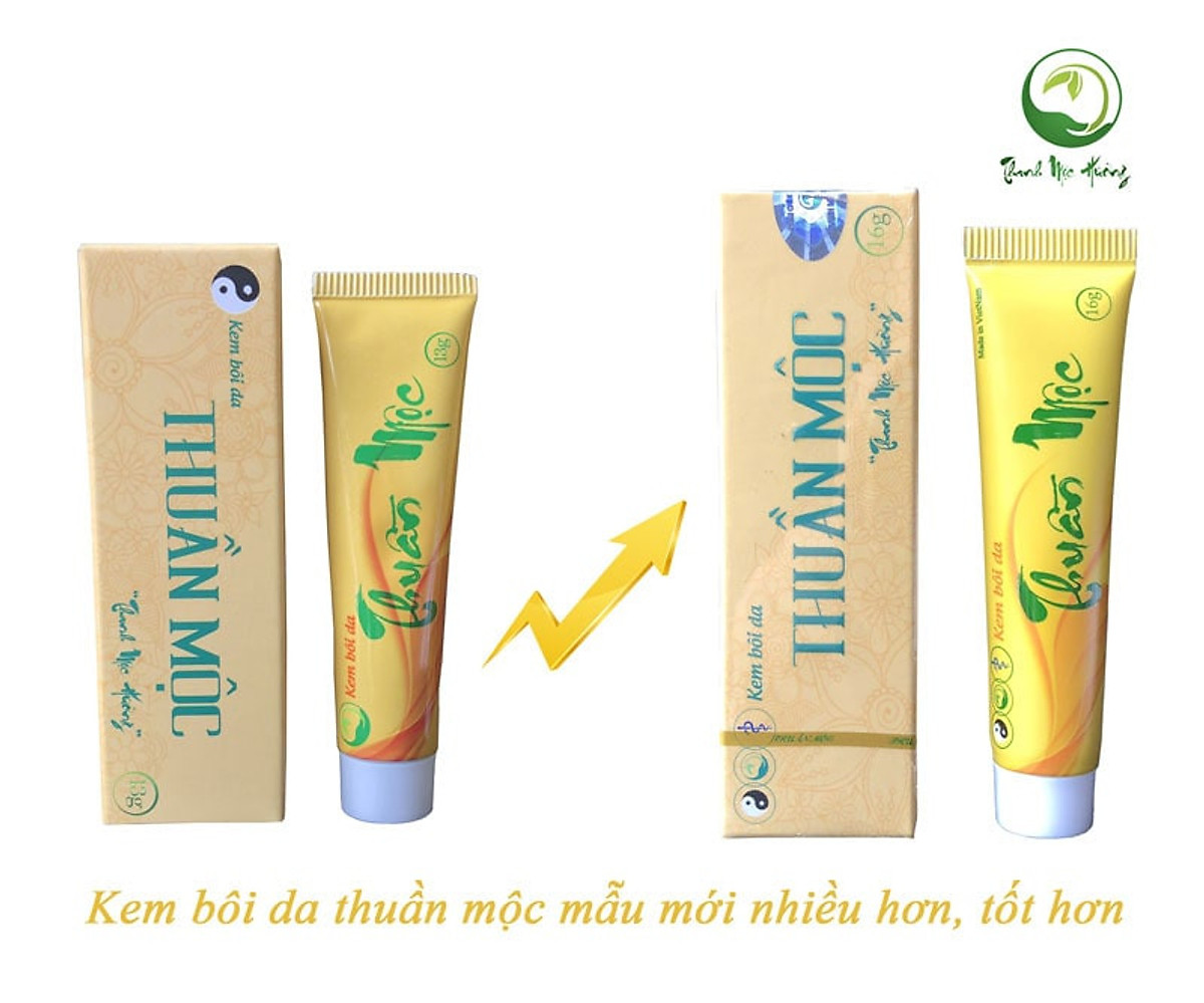 Kem bôi da Thuần Mộc 13g giảm bong tróc, mẩn ngứa, dị ứng da...