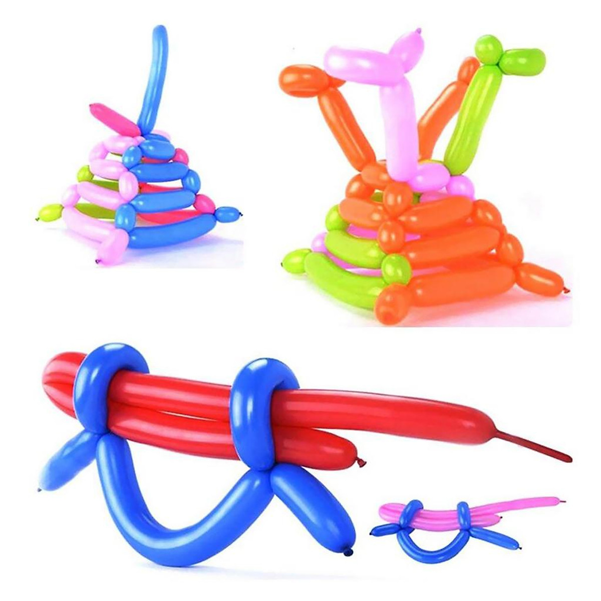 100x Magical Long Animal Twist Latex Balloon + Pump Kid Party Decoration 100x Magical Long Animal Twist Latex Balloon + Pump Kid Party Decoration