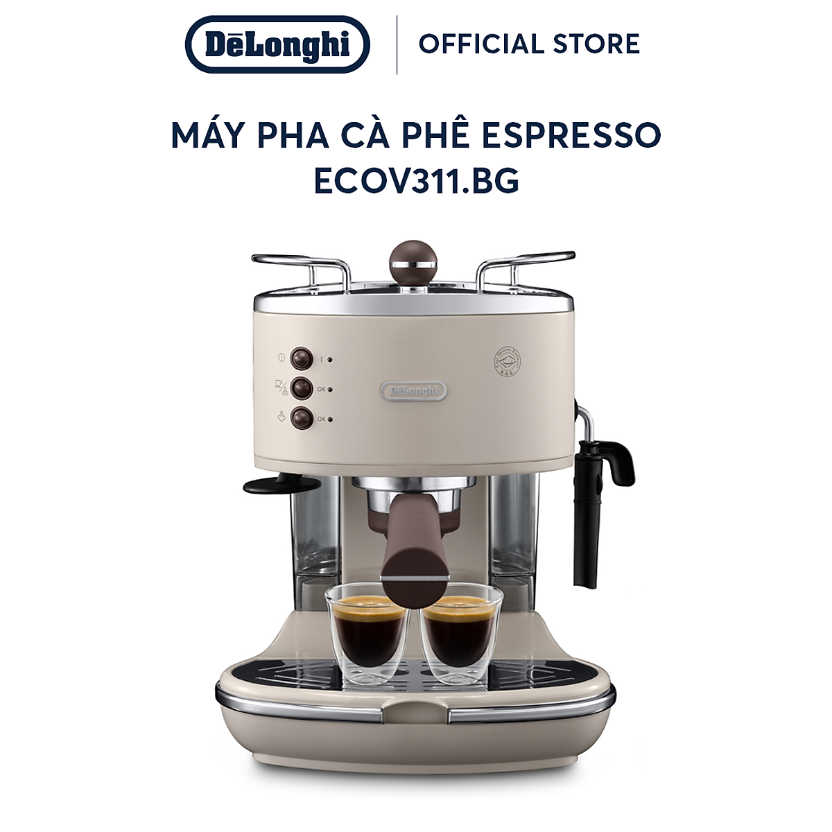 Máy pha cà phê espresso DeLonghi Icona Vintage ECOV311 (BG/GR)