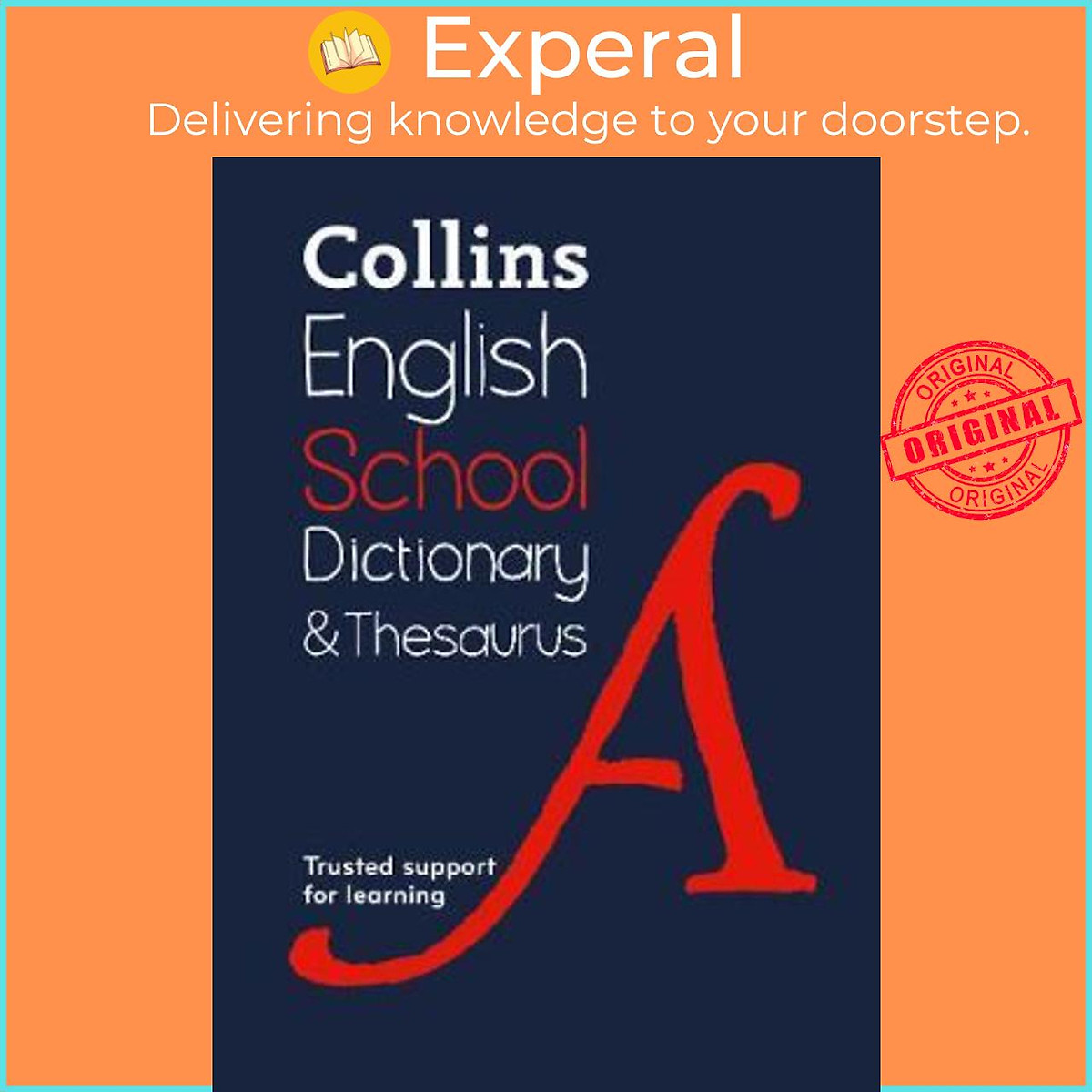 Sách - School Dictionary and Thesaurus : Trusted Support for Learning by Collins Dictionaries (UK edition, paperback)