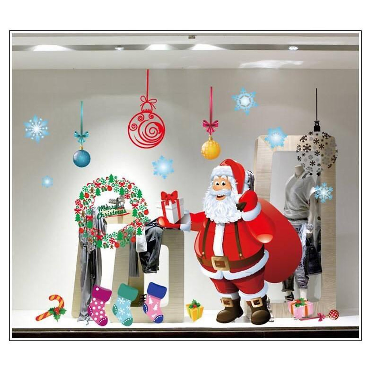 Decal ông già Noel: Chỉ cần dán decal ông già Noel lên bất kỳ sản phẩm nào, ngay tức khắc bạn đã tạo ra một không khí Giáng Sinh thật sự. Hãy xem hình ảnh về decal ông già Noel để cùng trang trí cho không gian của bạn thêm ấm áp và lãng mạn hơn.