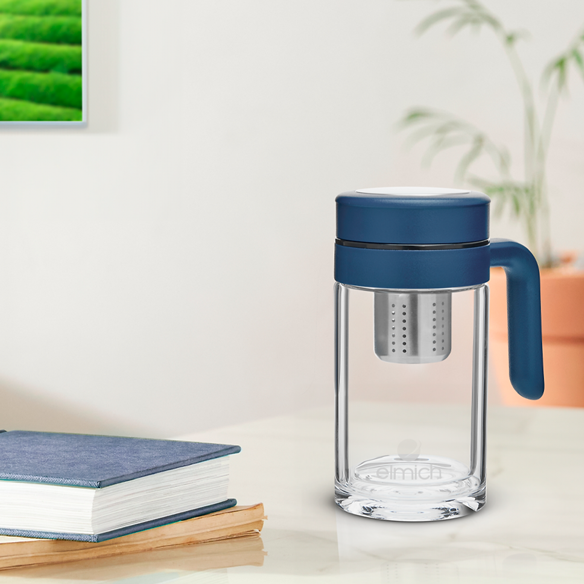 Cốc nước thủy tinh Elmich EL-8351 dung tích 400ml