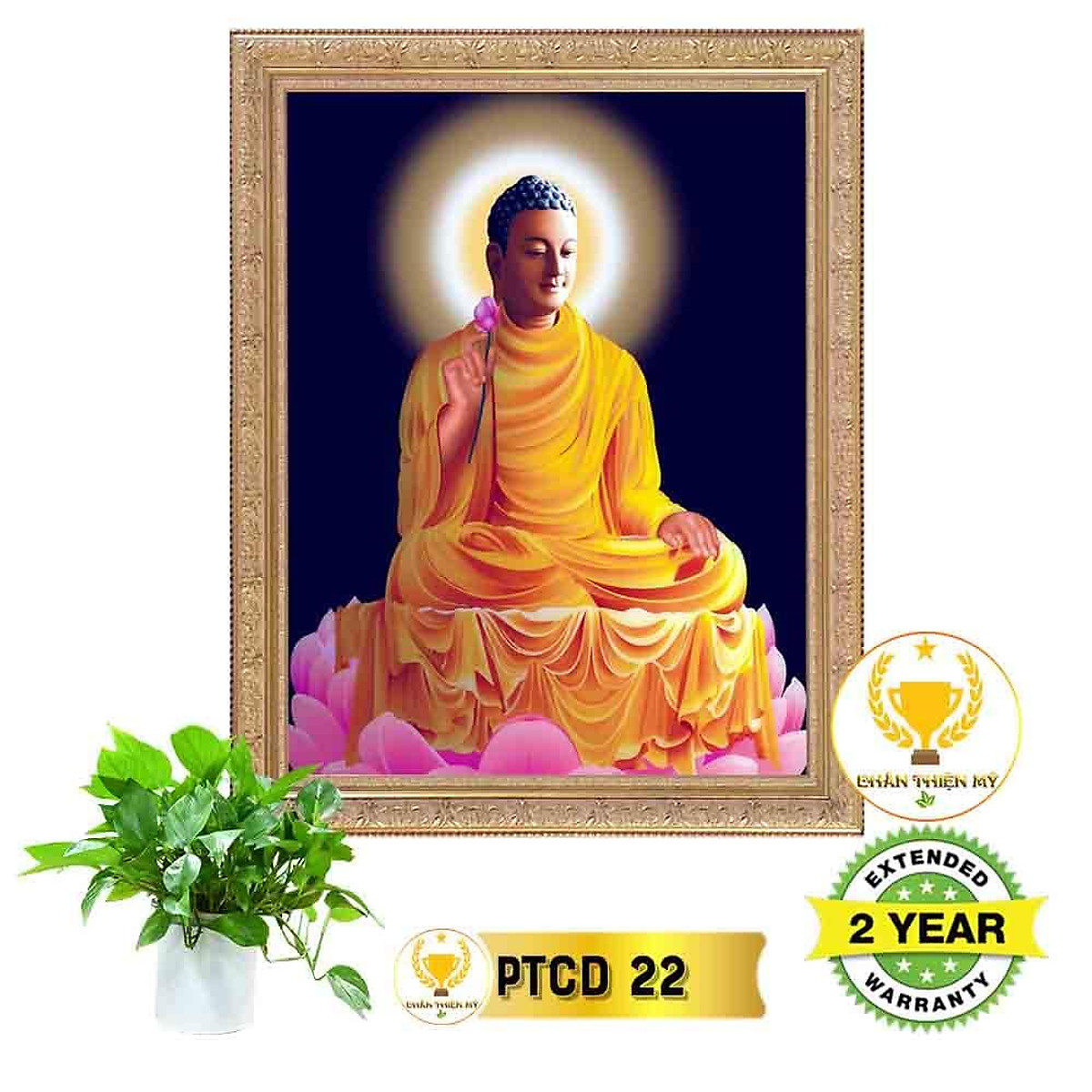 Tranh điện Phật Thích Ca_ PTC4 - Các loại tranh khác