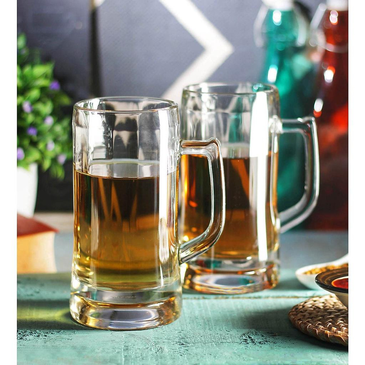 BỘ 6 CỐC THỦY TINH OCEAN MUNICH BEER MUG P0840 - 360ML - Ly, cốc ...