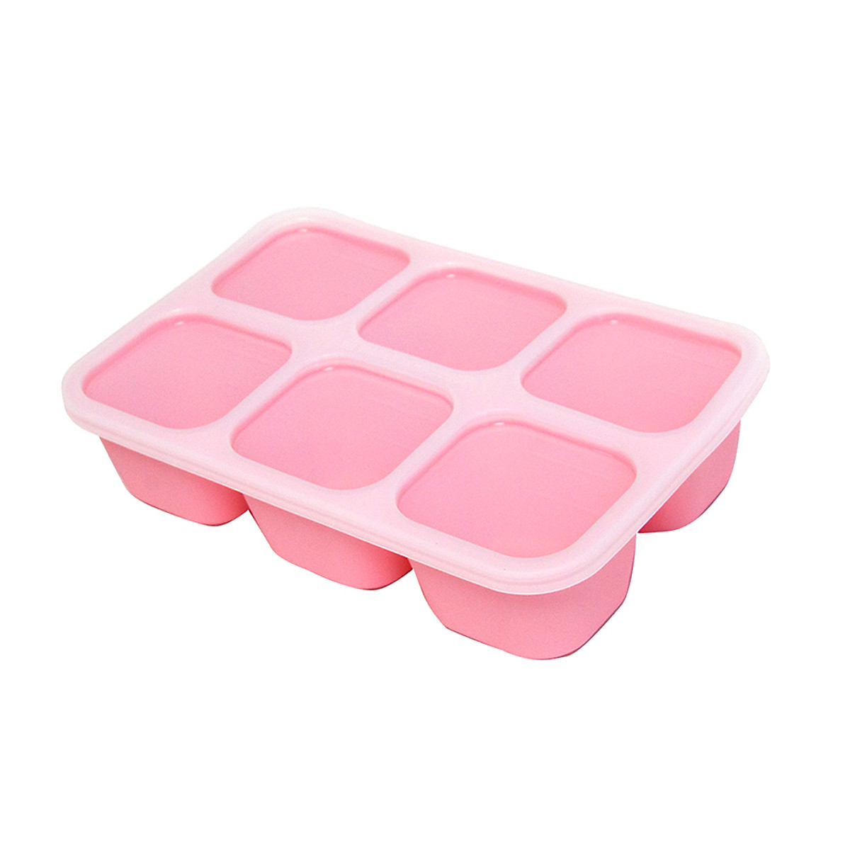 Khay silicon trữ đông đồ ăn dặm cho bé Marcus & Marcus - Pokey (60ml x 6 ngăn)