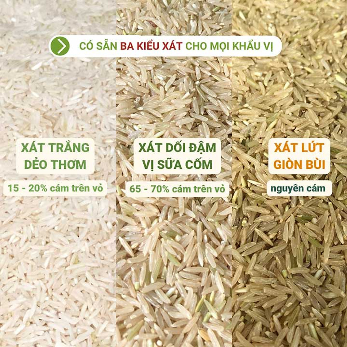 Gạo Sinh Thái ST25 xát lứt - Ruộng Rươi, Tôm 3kg - Gạo, nếp