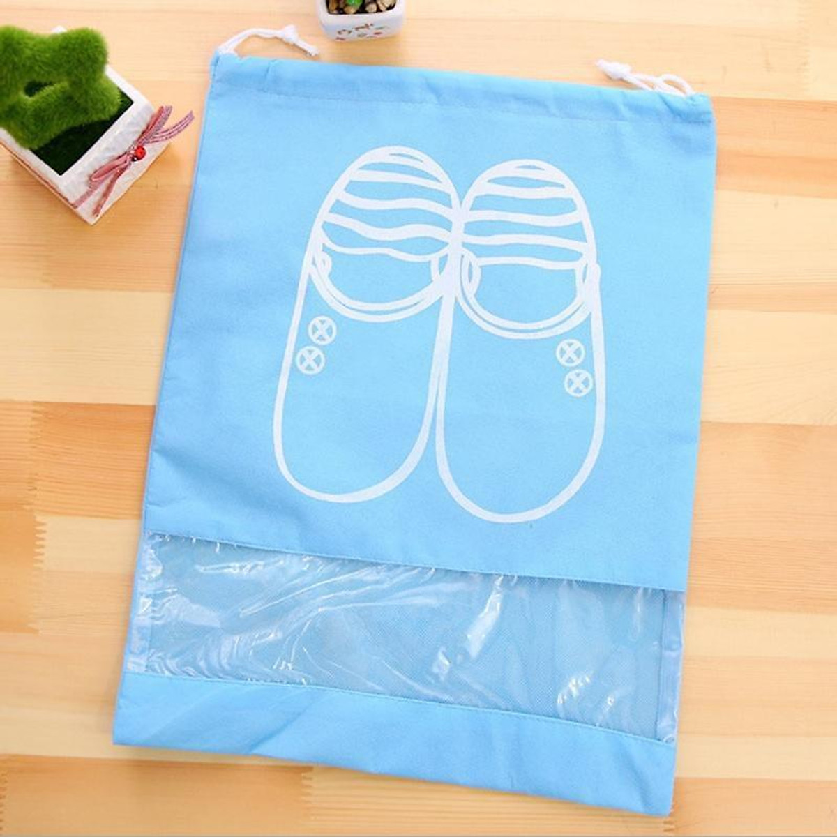 túi đựng giày dép có dây rút