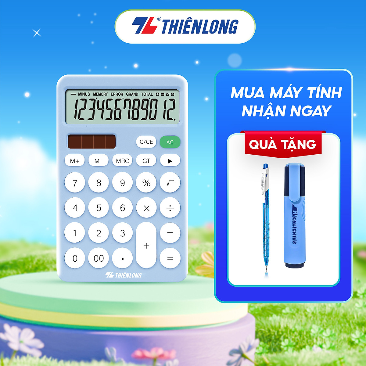 Máy tính văn phòng Thiên Long Flexio CAL-008