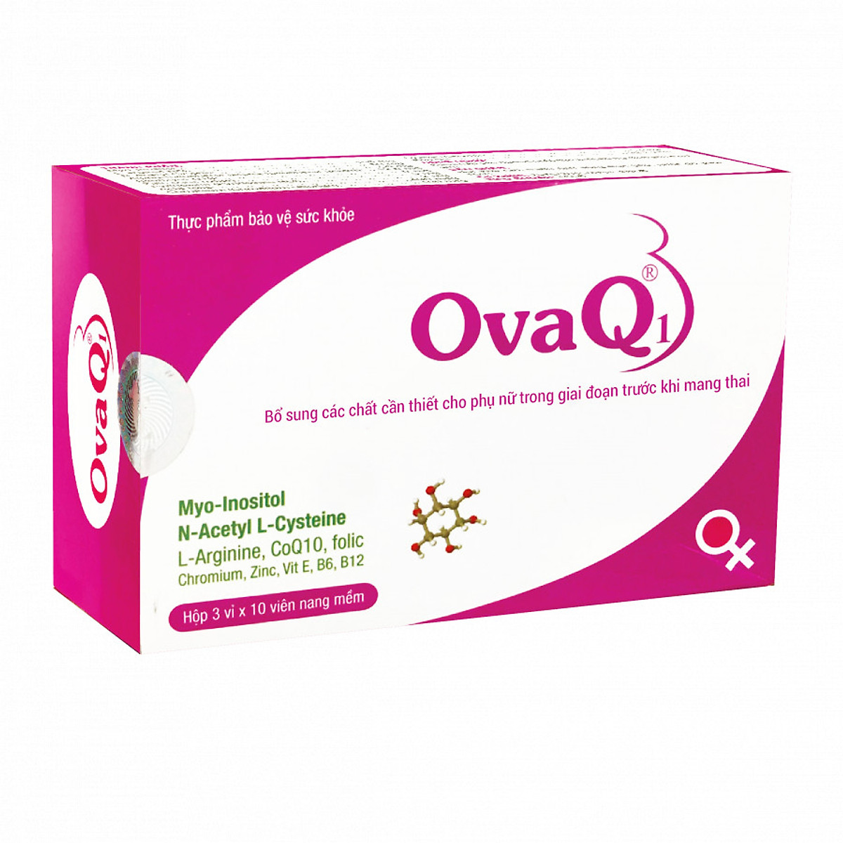 Thực Phẩm Chức Năng Ovaq1 - Khỏe Trứng, Tăng Khả Năng Sinh Sản | Luxcare | Tiki