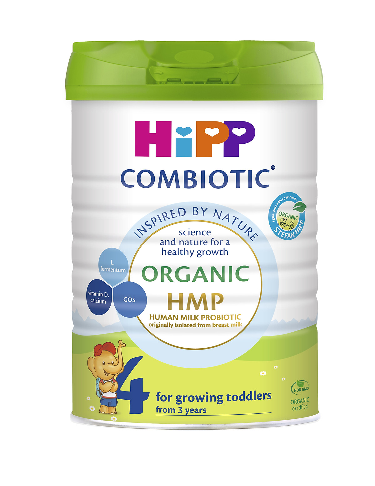 Sữa bột công thức HiPP 4 Organic Combiotic 800g cho bé từ 3 tuổi