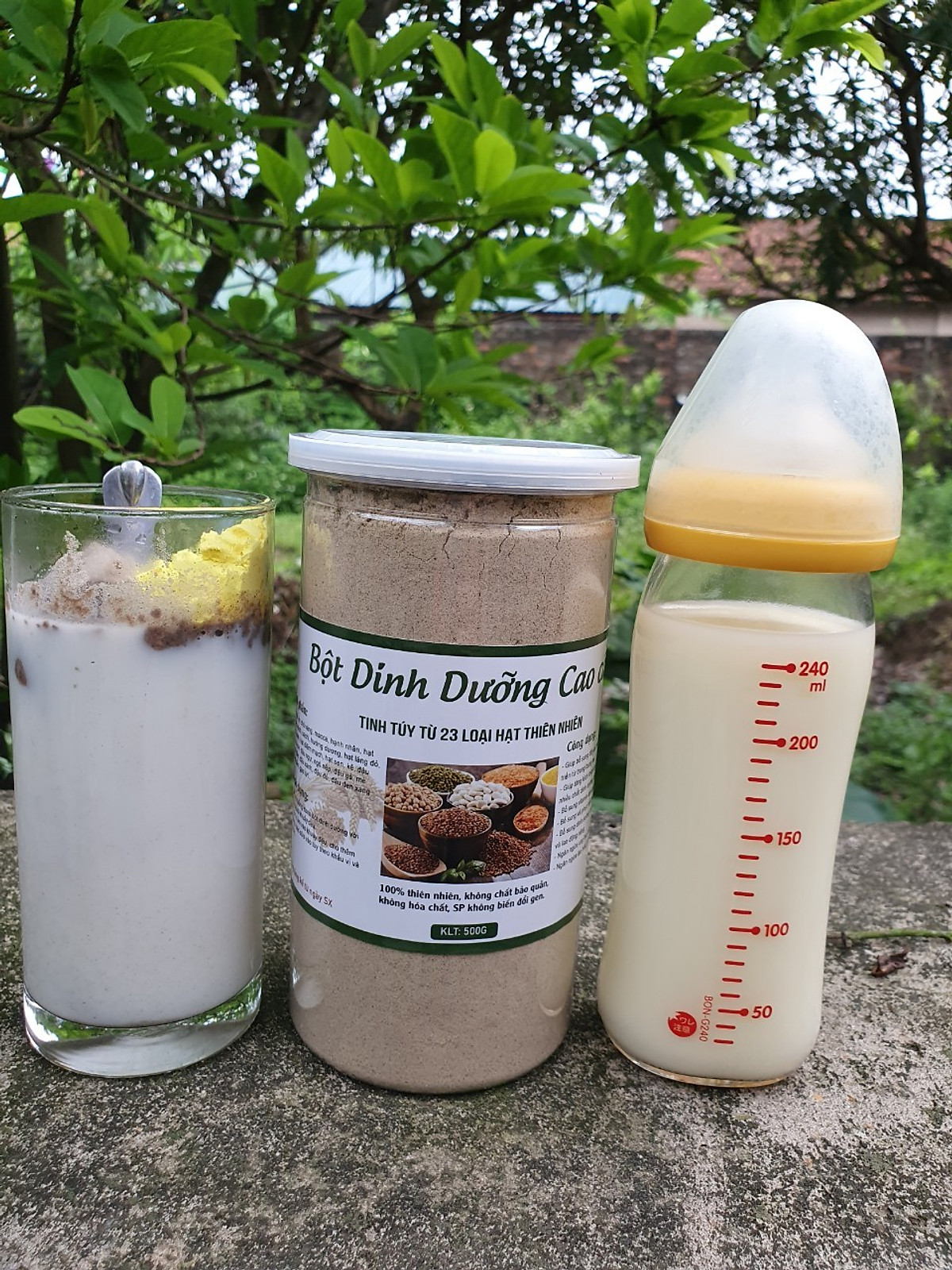 Bột dinh dưỡng cao cấp 23 loại hạt cho mẹ bầu,kích thích tuyến sữa và bổ sung dinh dưỡng xanh cho bé.