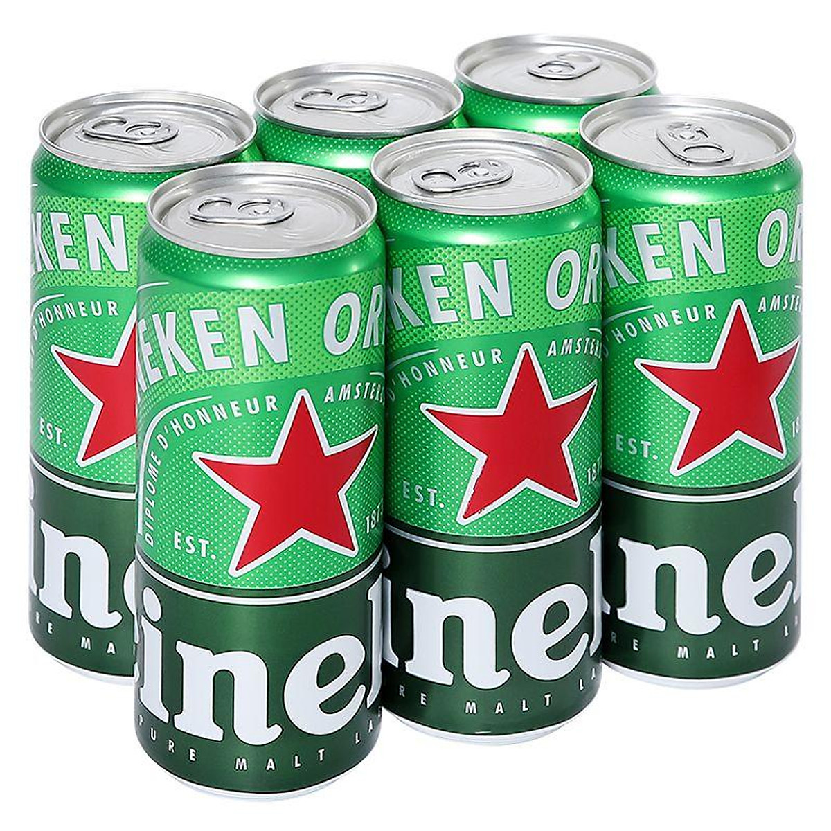 Lốc 6 Lon Bia Heineken 330ml/Lon - 8934822235338 - Bia, cider