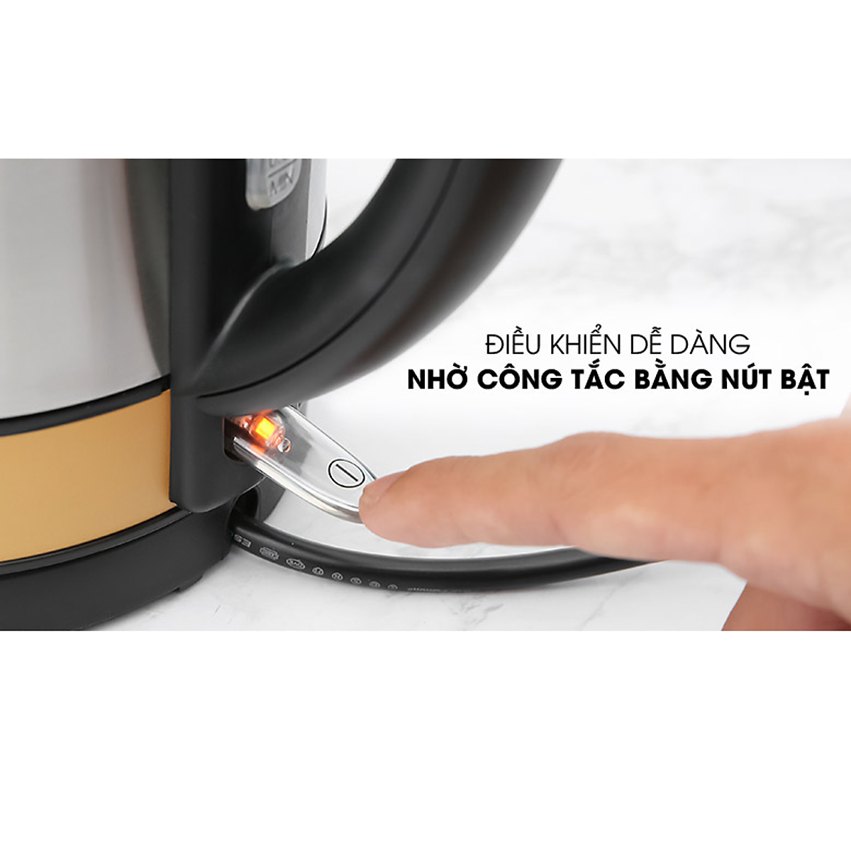 Bình Đun Siêu Tốc Kangaroo KG642 (1.7L) - Hàng chính hãng
