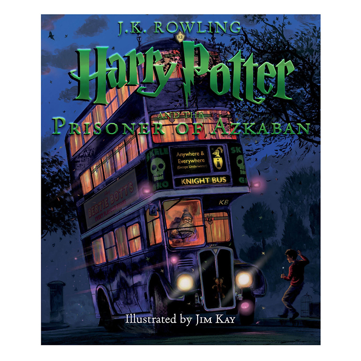 Harry Potter and the Prisoner of Azkaban : Illustrated Edition (Book 3) (English Book)