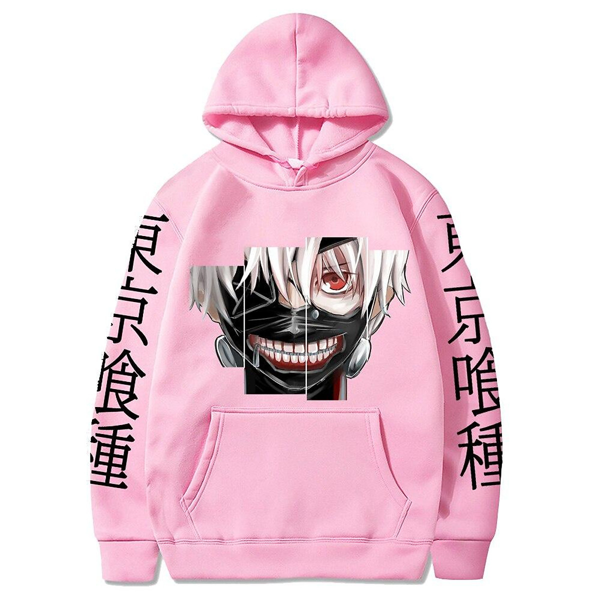 Áo nỉ hoodie in Anime Tokyo Ghoul Hoodie Nam In Áo Nỉ Quá Khổ Harajuku Áo  Thun Dài Tay