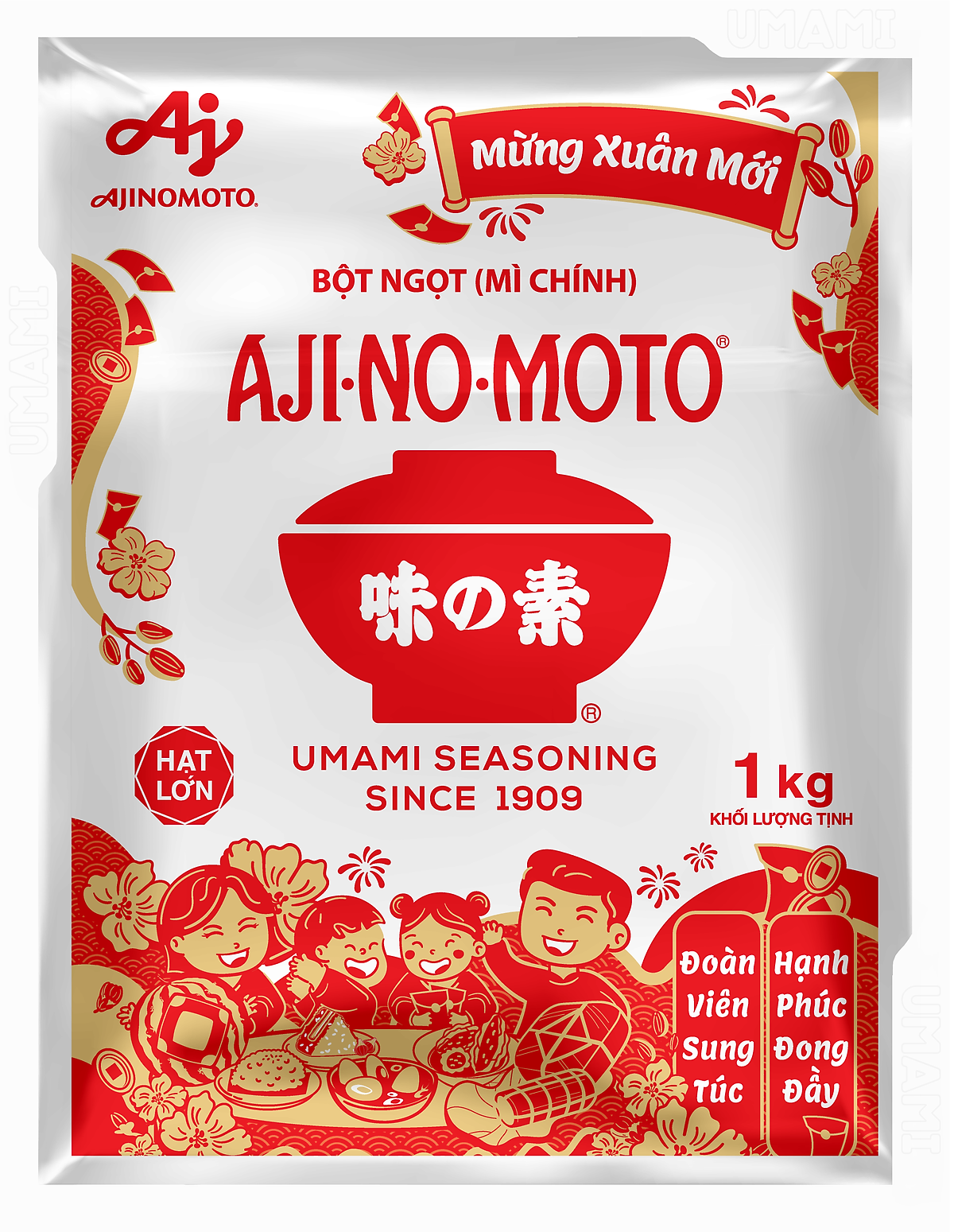 Bột Ngọt Ajinomoto 1Kg (Hạt Lớn)