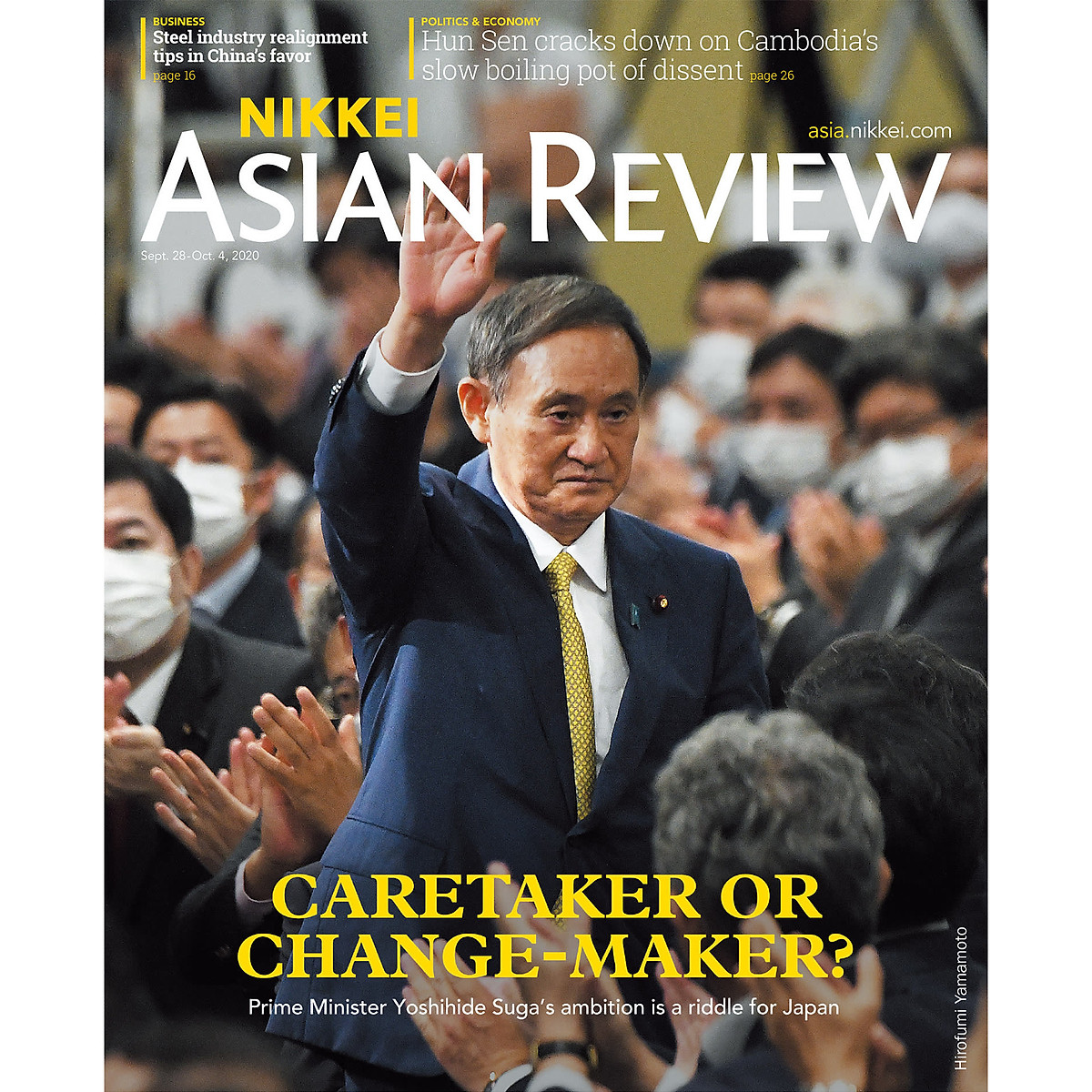 Nikkei Asian Review: CARETAKER OR CHANGE-MAKER? - 38.20, tạp chí kinh tế nước ngoài, nhập khẩu từ Singapore