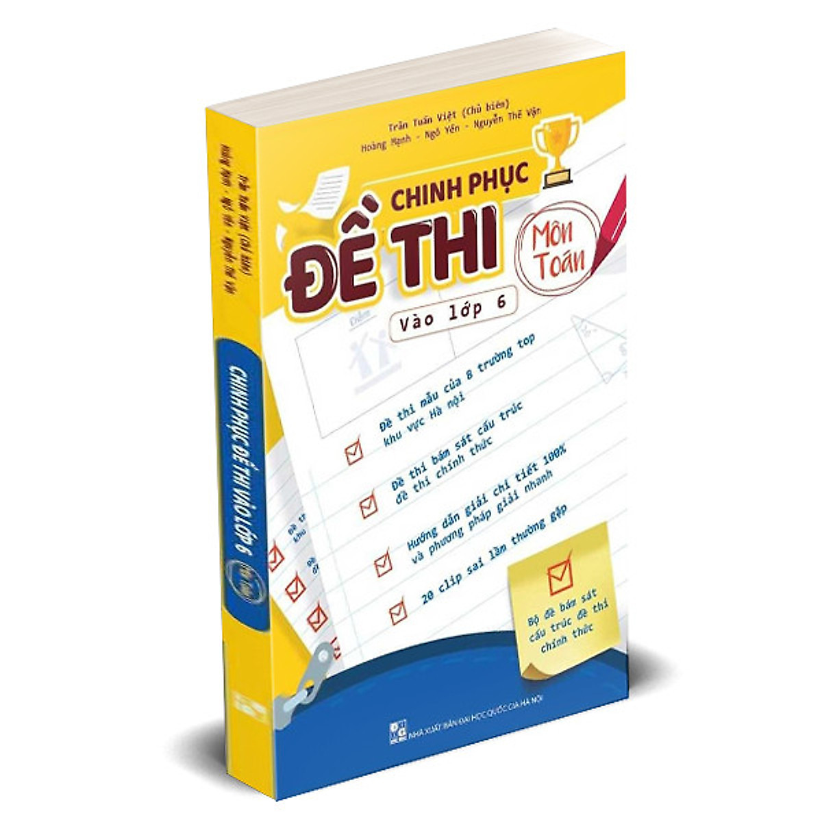 Sách Combo Chinh Phục Đề Thi Vào Lớp 6: Toán, Tiếng Việt, Tiếng Anh ( 3 Cuốn) - BẢN QUYỀN
