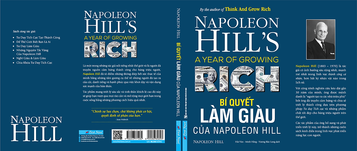 Bí Quyết Làm Giàu Của NapoLeon Hill (Tái Bản 2016)