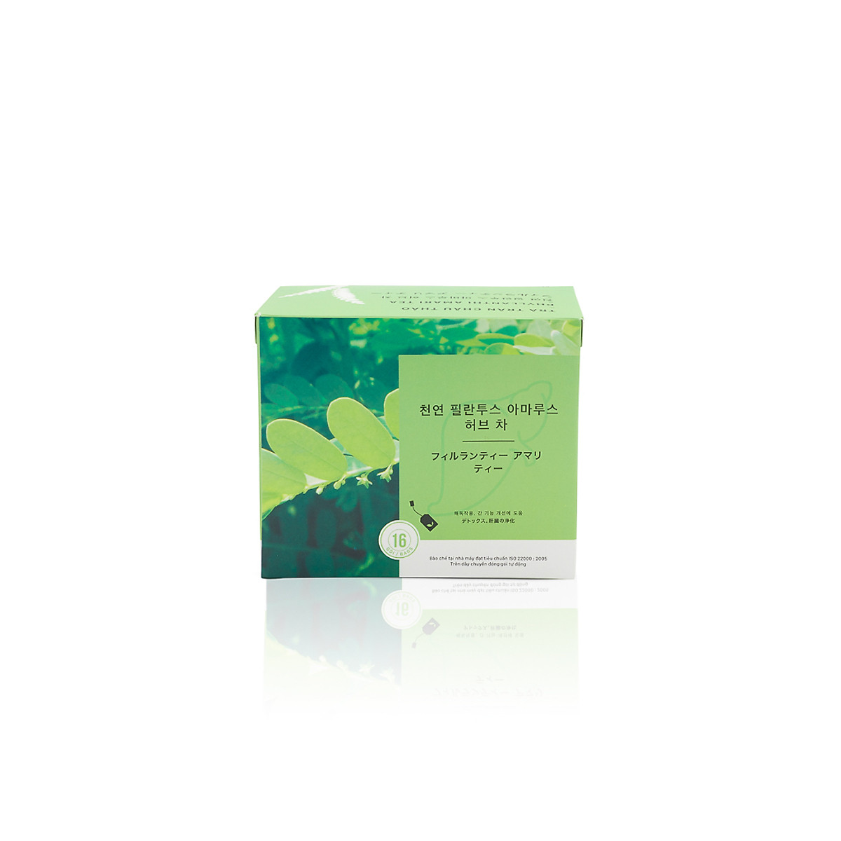 Trà Thảo Dược Trân Châu Thảo Vherbs (16 Túi x 2g)