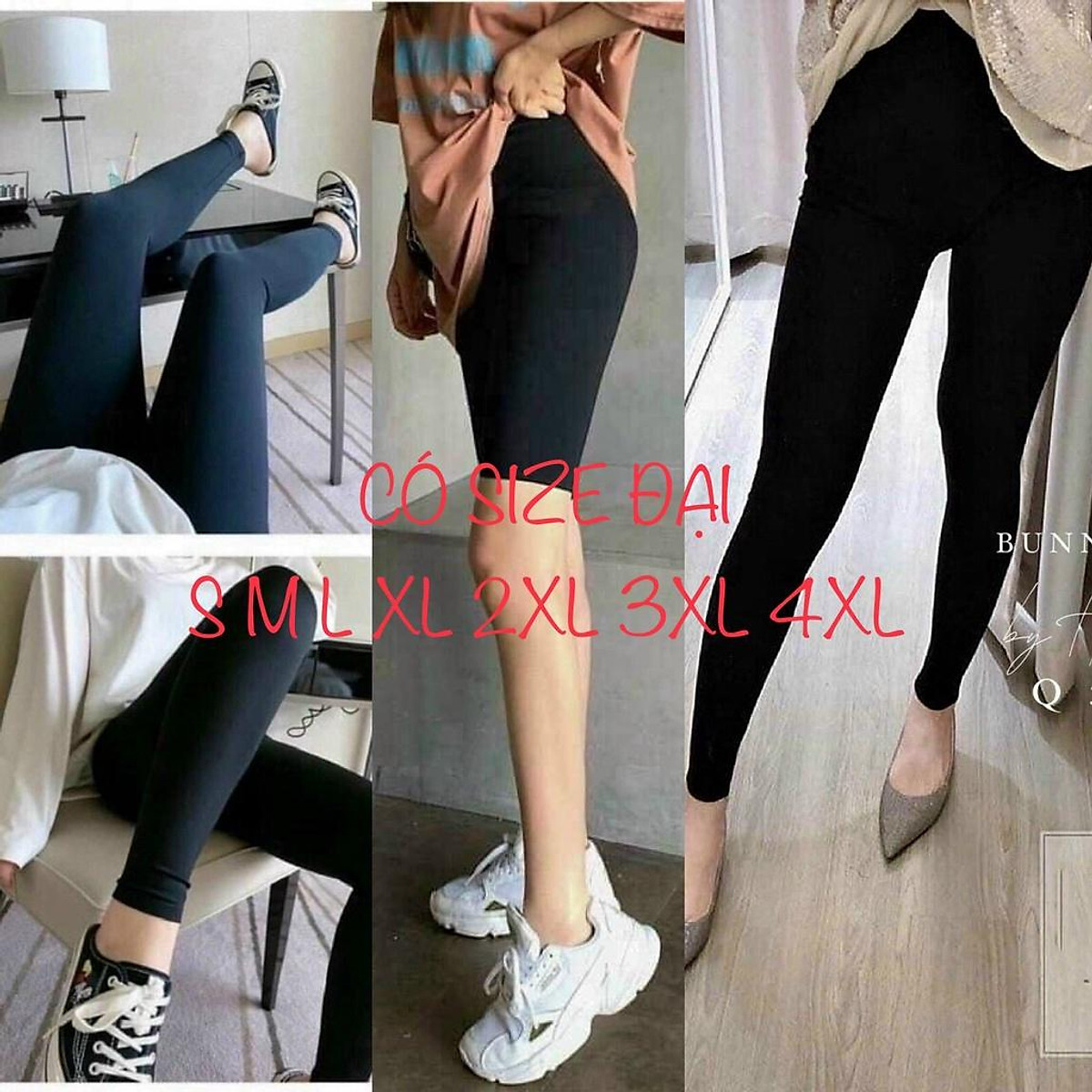 QUẦN LEGGING DÀI / NGẮN CÓ SIZE ĐẠI