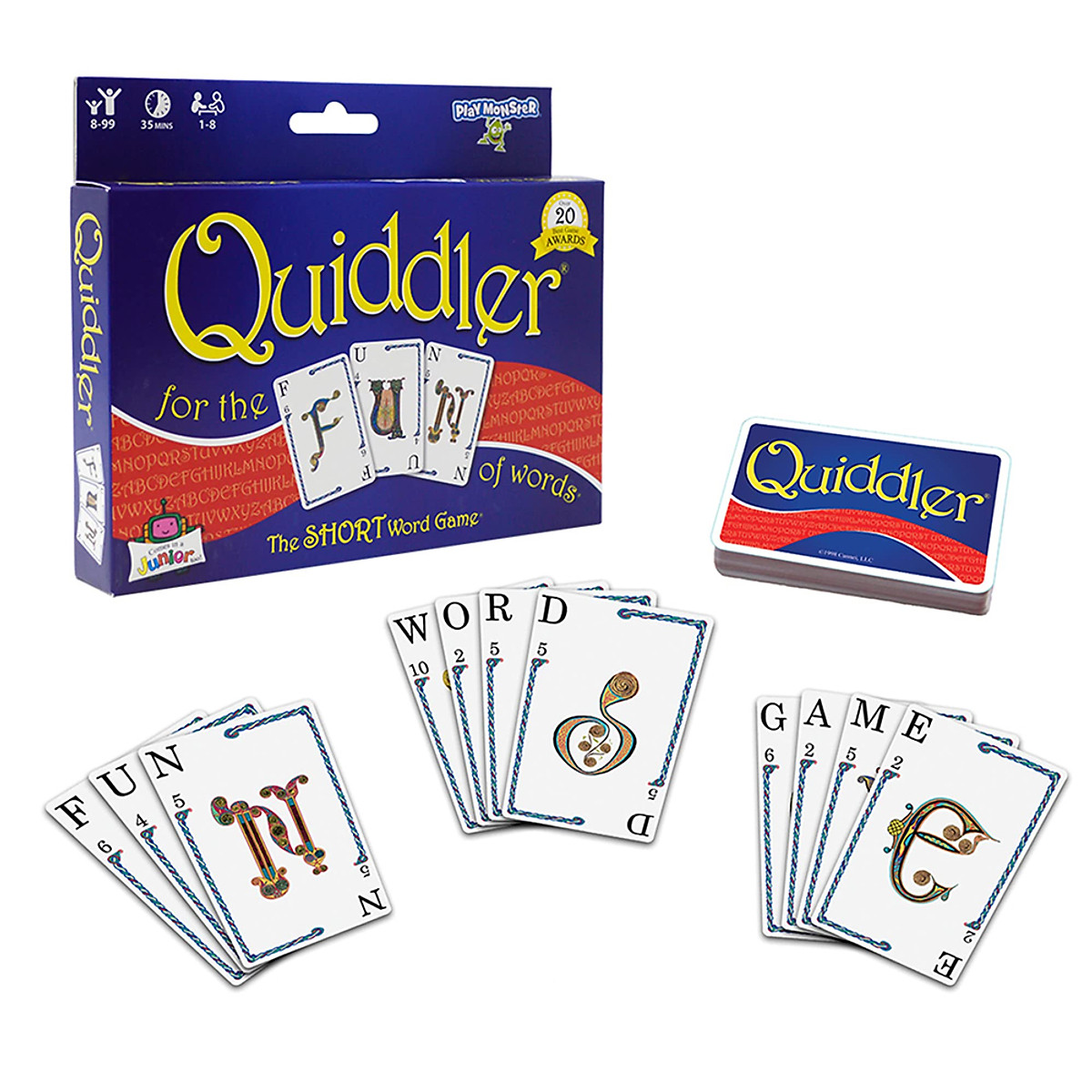 Mua Bộ Trò Chơi Board Game Quiddler Nhiều Người Chơi tại Kute Land
