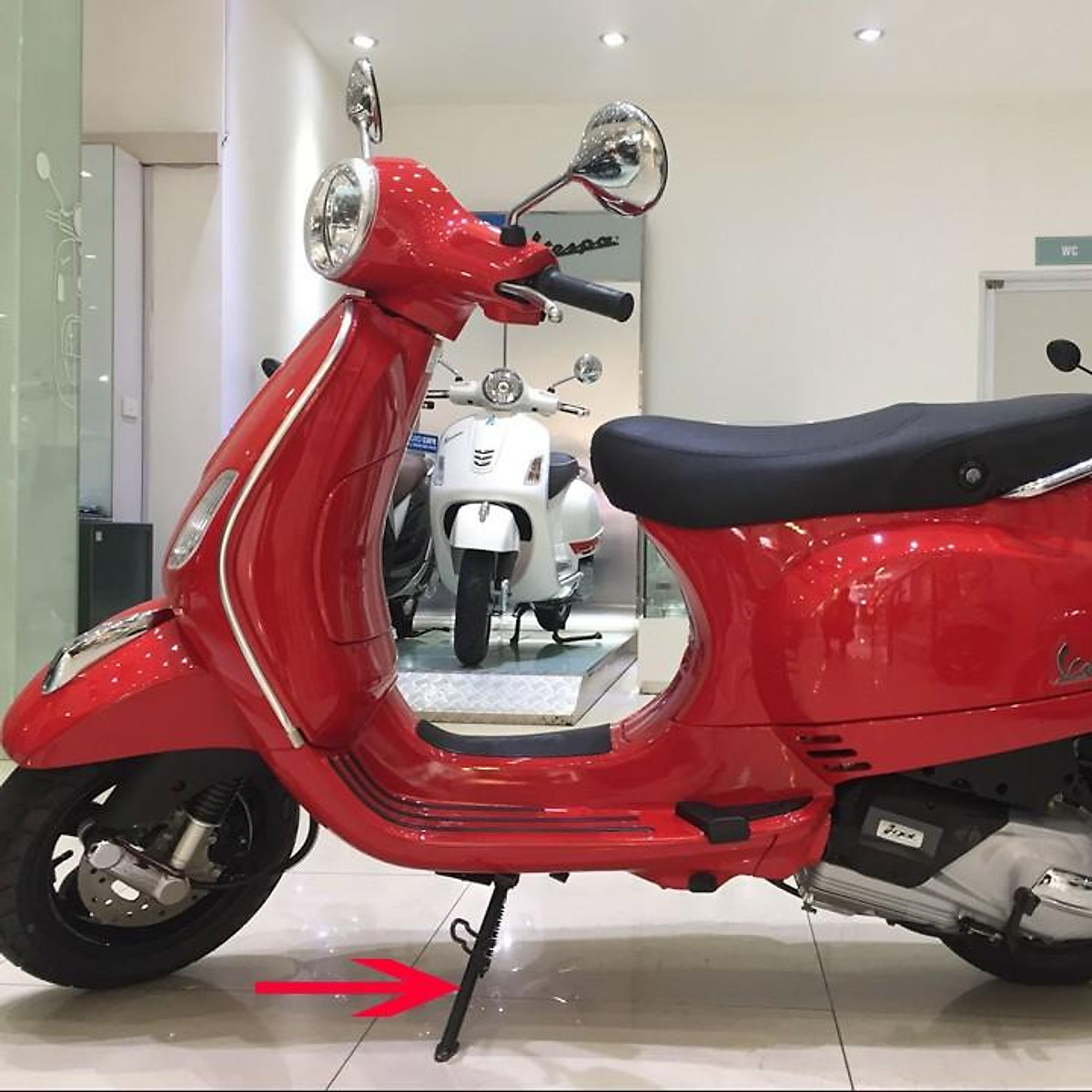 Vespa LX 125 3V ie tiết kiệm nhiên liệu giật mình