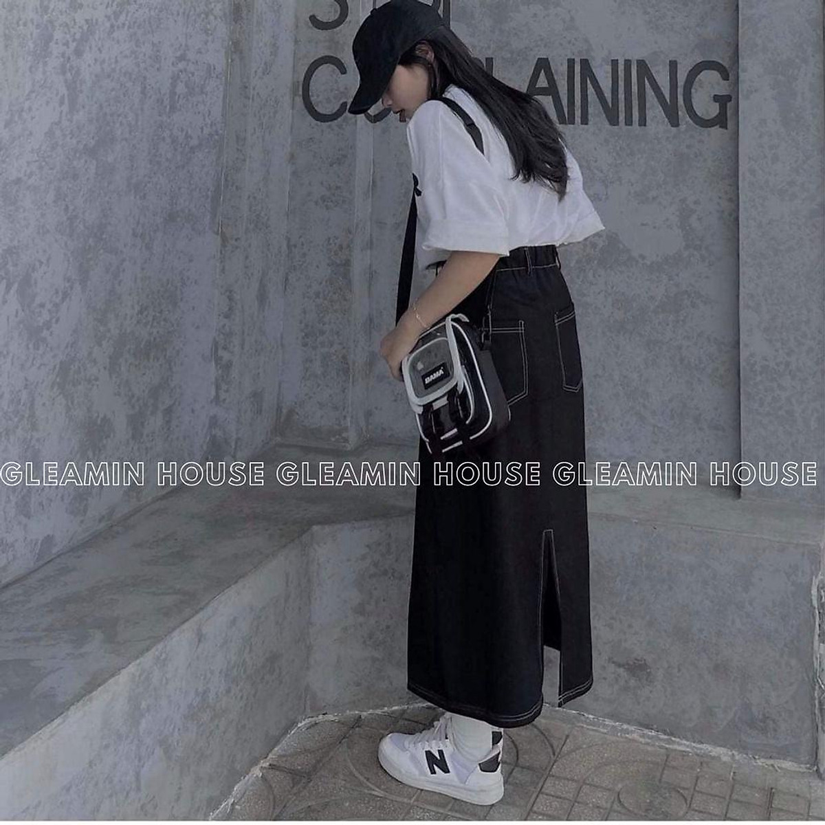 Top với hơn 53 về chân váy bò đen dài hay nhất  Du học Akina